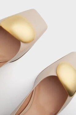Crema Patent Naxos Heels -Loeffler Cloth Shop yh6bwEmZ7Sb35gAumbX6cWfUQKB4ubYk 1