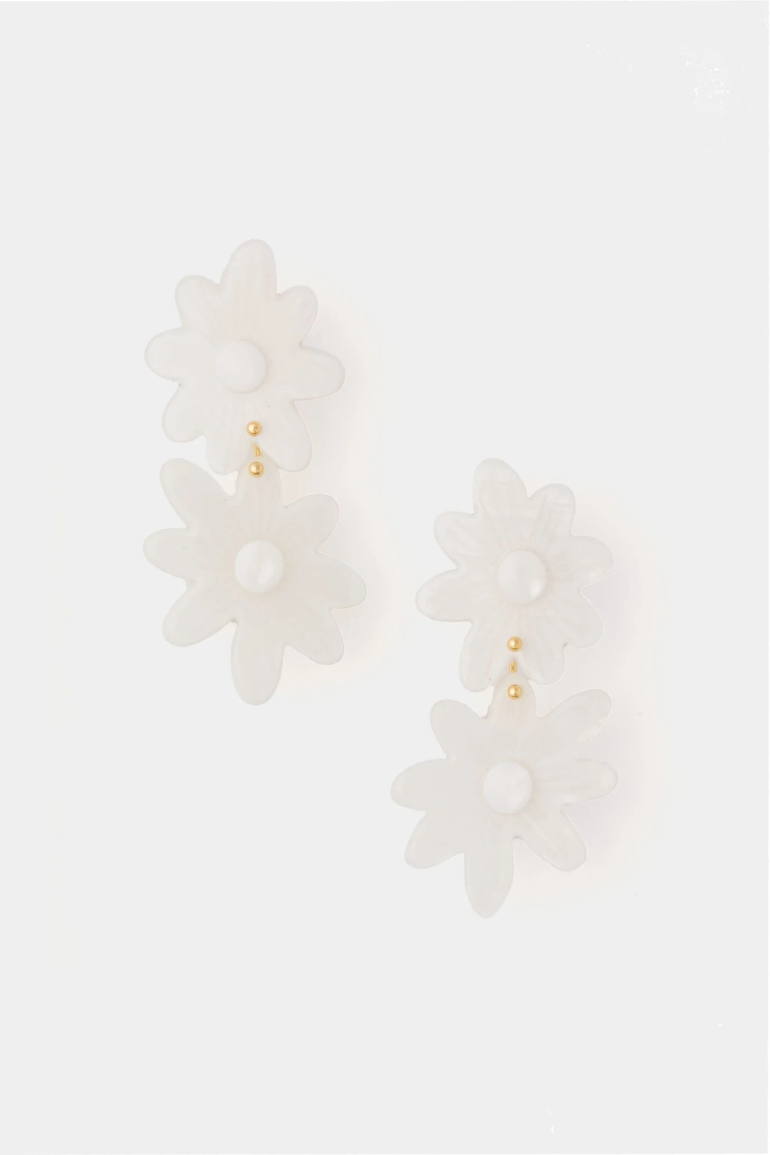 Mother Of Pearl Daisy Earrings 3 Mother Of Pearl Daisy Earrings