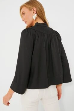 Black Phillipa Blouse -Loeffler Cloth Shop z7yodIRUDbp9ccrPo3YnZ188cYlzF5rC 1