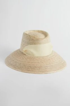 Wide Ivory Grosgrain Wildflower Hat -Loeffler Cloth Shop zHpaGaA37H1pbdafq5LJMRenI037kf4V 1