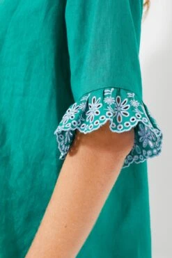 Embroidered Linen Montauk Lounge Shirt -Loeffler Cloth Shop zUmVJyM00MULjK8EhgMhvrgAq1uwRDcc 1