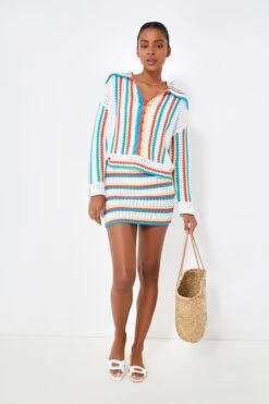 Solid & Striped Crochet Vertical Stripe Lola Pullover -Loeffler Cloth Shop zWkvWaMqjUorLvNF7kabFH8zx3zyXOi5 1