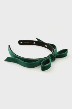 Pine Bardot Ribbon Slim Headband -Loeffler Cloth Shop znAj1lbxNxarxSOk05EBJw6vtOwuntlr 1