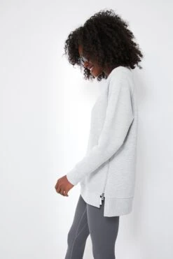 Varley Light Grey Marl Manning Sweatshirt -Loeffler Cloth Shop zoGnKl1Ed65zgRruXHviw6ZnA19nyxsw 1